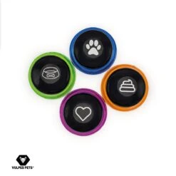 Vulpes Pets® PRO Praatknop Voor Honden Met Speelmat - Dogbuttons - Laat Uw Huisdier Spreken - Hondenspeelgoed - Honden Training - Inclusief E-Book En Speelmat -Hondenartikelen Serie Winkel 1200x1200 2336