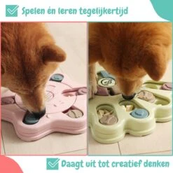 Hondenpuzzel Blauw - Honden Speelgoed - Honden - Hondenbrokken - Hondenspeelgoed - Interactief Spel Voor Honden - Intelligentie Spel - Snuffelmat - Snuffelmat Hond - Hondenspeeltjes - Intelligentie - Hond Speelgoed -Hondenartikelen Serie Winkel 1200x1200 2374