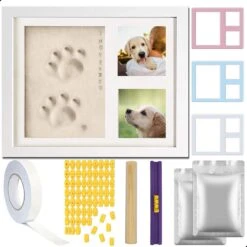 Honden Fotolijst Met Kleiafdruk - Gipsafdruk - Speelgoed Voor Dieren - Pootafdruk Hond - Puppy Speelgoed - Gipsafdruk Huisdier -Hondenartikelen Serie Winkel 1200x1200 2379