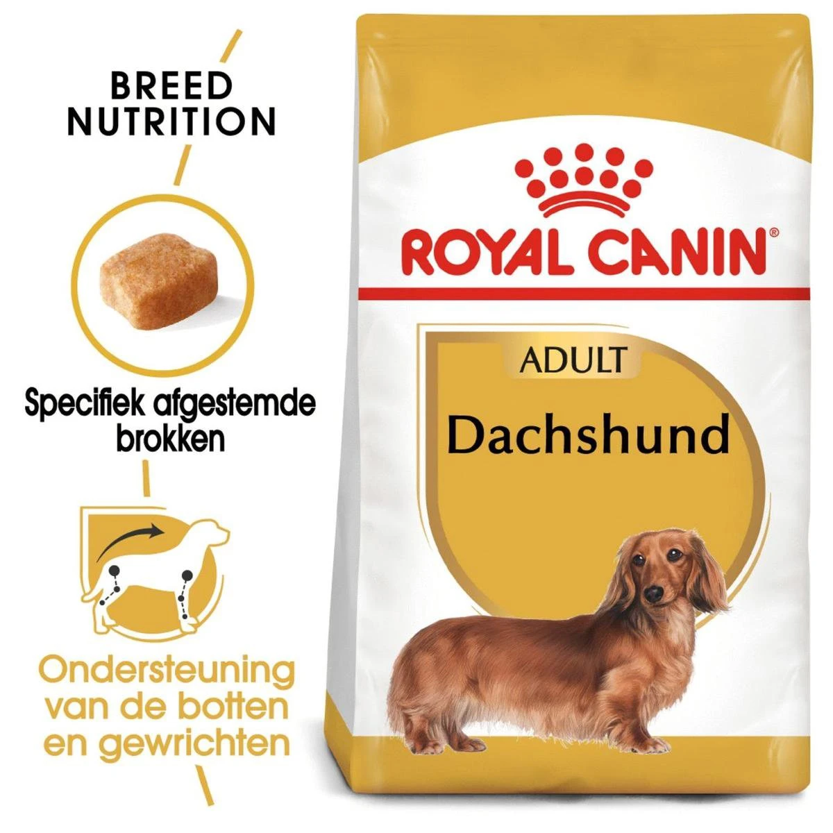 Royal Canin Dachshund/Teckel Adult 7.5 KG 4 Royal Canin Dachshund/Teckel Adult 7.5 KG - Afbeelding 2