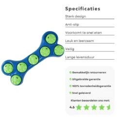 Cheqo® Hondenspeelgoed Met Snack Beloning - Intelligent Speelgoed - Hondentraining - Slowfeeder - Honden Denkspel - Puzzel Voor Honden -Hondenartikelen Serie Winkel 1200x1200 2410