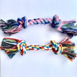 Flostouw Hond - Puppy - 18cm - Hondenspeelgoed - Mini - 2 Knopen - 23gram - Mini - Roze/Blauw 11 Flostouw Hond - Puppy - 18cm - Hondenspeelgoed - Mini - 2 Knopen - 23gram - Mini - Roze/Blauw -Hondenartikelen Serie Winkel 1200x1200 2422