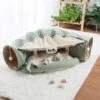 Pishoo® Kattentunnel - Speeltunnel Kat - Kattenspeeltjes - Kattenmand - Kattenhuis - Lichtgroen -Hondenartikelen Serie Winkel 1200x1200 2492