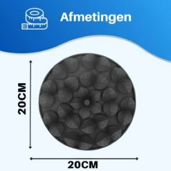 JT Products Siliconen Snuffelmat Zwart - Voor Hond En Kat – Puppy – Kitten – Konijn - Voerbak – Agility Voor De Hond - Honden Speelgoed Intelligentie – Denkspel Hond – Speelgoed Hondje Interactief – Anti Schrok Mat - Likmat -Hondenartikelen Serie Winkel 1200x1200 2501