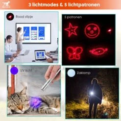 PetFriends Laserpen Voor Kat - USB Oplaadbaar - Laserpointer - Laserlampje - Kattenspeeltjes -Hondenartikelen Serie Winkel 1200x1200 2529