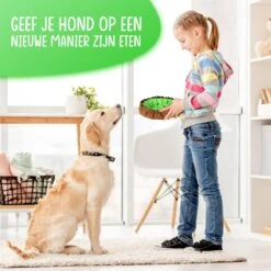 VEDIC® - XL Snuffelmat Groen/Bruin - Hondenspeelgoed- Antischrok - 45 CM - Hondenspeelgoed - Honden En Katten - Intelligentie - Slow Feeder - Voerbak -Hondenartikelen Serie Winkel 1200x1200 2531