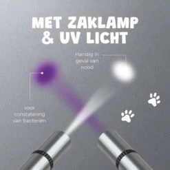 Laserpen - USB Oplaadbaar - Kattenspeeltjes - 7 Verschillende Standen - Laserlampje - RVS Zilver - Laser Pointer -Hondenartikelen Serie Winkel 1200x1200 2546