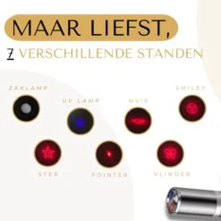 Rlek Online® Laserpen - USB Oplaadbaar - Online E-Book - Hondenspeelgoed - Laser - Kattenspeeltjes - 7 Verschillende Opties - Zaklamp/UV Licht 13 Rlek Online® Laserpen - USB Oplaadbaar - Online E-Book - Hondenspeelgoed - Laser - Kattenspeeltjes - 7 Verschillende Opties - Zaklamp/UV Licht -Hondenartikelen Serie Winkel 1200x1200 2550