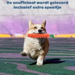 Snuffelmat Hond - Likmat Hond - Honden Speelgoed Intelligentie - Anti Schrokbak Hond - Honden Speeltjes - 100cmx100cm -Hondenartikelen Serie Winkel 1200x1200 2558