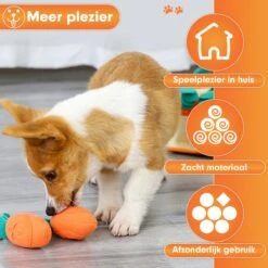 Premium Snuffelmat Voor Hond En Kat - Intelligentie Speelgoed - Snuffel Mat Puppy - IQ Hondenspeeltjes - Educatieve Training Huisdier - Snuffeltrainer Hondenpuzzel - Educatief Speelgoed - Vetalo -Hondenartikelen Serie Winkel 1200x1200 2561