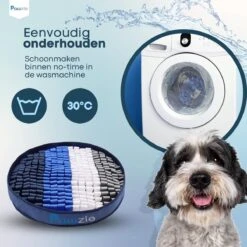 Pawzle Snuffelmat Hond - Likmat - Anti Schrokbak - Honden Speelgoed Intelligentie - Puppy - Inclusief Speelbal - 50x50cm - Blauw 12 Pawzle Snuffelmat Hond - Likmat - Anti Schrokbak - Honden Speelgoed Intelligentie - Puppy - Inclusief Speelbal - 50x50cm - Blauw -Hondenartikelen Serie Winkel 1200x1200 2565