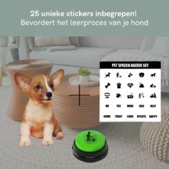 Comfort Company Praatknop Hond | Dogbuttons – Honden Speelgoed | Honden Speelgoed Intelligentie | 4 Stuks | Agility Voor De Hond | 30 Seconden Opnamen | Honden Training -Hondenartikelen Serie Winkel 1200x1200 2577