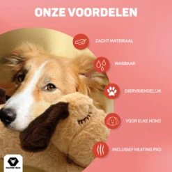 Vulpes Pets® Knuffel Hond Met Hartslag – Puppyknuffel - Hondenknuffel Voor Puppy - Snuggle Puppy - Knuffel Met Hartslag En Gratis Warmte Pad Speciaal Voor Puppy's -Hondenartikelen Serie Winkel 1200x1200 2644