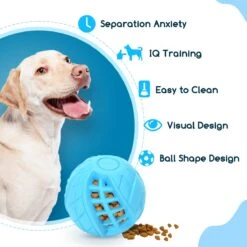 Nobleza Honden Speelgoed - Hondenspeeltjes - Hondenbal - Hondenspeelgoed - Honden Bal - Snackbal Hond - Kauwspeelgoed - Blauw - 8 Cm -Hondenartikelen Serie Winkel 1200x1200 2695