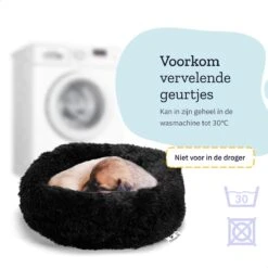 All 4 Pets Supply® Hondenmand Donut - Kattenmand - Maat XS - Geschikt Voor Honden/katten Tot 30 Cm - Hondenkussen - Zwart 15 All 4 Pets Supply® Hondenmand Donut - Kattenmand - Maat XS - Geschikt Voor Honden/katten Tot 30 Cm - Hondenkussen - Zwart -Hondenartikelen Serie Winkel 1200x1200 270