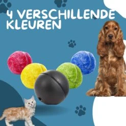 Merkloos Magic Roller Ball – Honden Speelgoed – Kattenspeeltjes - Honden Speeltjes - Kattenspeelgoed - INCLUSIEF BATTERIJ -Hondenartikelen Serie Winkel 1200x1200 2703