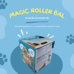 Merkloos Magic Roller Ball – Honden Speelgoed – Kattenspeeltjes - Honden Speeltjes - Kattenspeelgoed - INCLUSIEF BATTERIJ -Hondenartikelen Serie Winkel 1200x1200 2704