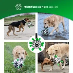 Honden Speelgoed Bal Voetbal Extra Sterk Met Handvaten Ball Hondenbal - 15 Cm - Dutchwide -Hondenartikelen Serie Winkel 1200x1200 2707