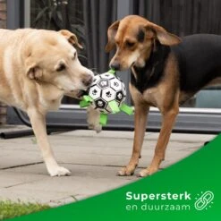 Honden Speelgoed Bal Voetbal Extra Sterk Met Handvaten Ball Hondenbal - 15 Cm - Dutchwide -Hondenartikelen Serie Winkel 1200x1200 2708