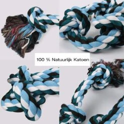 Viervoetjes - BigBoi - XXL - Honden Touw - 90cm - Honden Speelgoed - HondenSpeeltjes - Blauw/Wit/Zwart 6 Viervoetjes - BigBoi - XXL - Honden Touw - 90cm - Honden Speelgoed - HondenSpeeltjes - Blauw/Wit/Zwart -Hondenartikelen Serie Winkel 1200x1200 2778