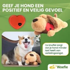 Woefie Hondenknuffel Met Hartslag - Puppyknuffel - Pluche- Puppy Speelgoed- Snuggle Puppy Xl- Knuffel Hond- Baby Knuffel- Knuffel Met Hartslag - Moederhond - Gratis E-Boek - Gratis Schroevendraaier -Hondenartikelen Serie Winkel 1200x1200 2783