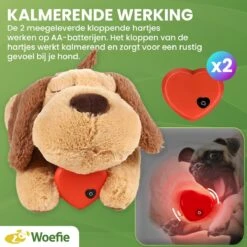Woefie Hondenknuffel Met Hartslag - Puppyknuffel - Pluche- Puppy Speelgoed- Snuggle Puppy Xl- Knuffel Hond- Baby Knuffel- Knuffel Met Hartslag - Moederhond - Gratis E-Boek - Gratis Schroevendraaier -Hondenartikelen Serie Winkel 1200x1200 2785