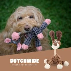 Dutchwide Honden - Knuffel - Met Piep - Extra Sterk - Speelgoed - Pluche - Hondenknuffel - Intelligentie -Hondenartikelen Serie Winkel 1200x1200 2791