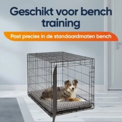 Happysnoots Hondenkussen 70 X 50cm - Hondenbed - Donut Dog Bed - Fluffy - Grijs - Wasbaar -Hondenartikelen Serie Winkel 1200x1200 358