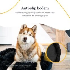 All 4 Pets Supply® Hondenmand Donut - Kattenmand - Maat S - Geschikt Voor Honden/katten Tot 40 Cm - Hondenkussen - Zwart -Hondenartikelen Serie Winkel 1200x1200 452
