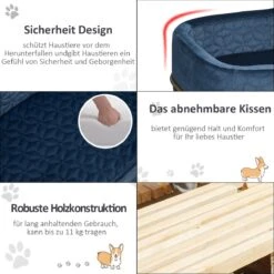 PawHut Hondenbank Met Rugleuning Huisdierenbank Met Metalen Poten Hondenbed Kattenbank D04-157 13 PawHut Hondenbank Met Rugleuning Huisdierenbank Met Metalen Poten Hondenbed Kattenbank D04-157 -Hondenartikelen Serie Winkel 1200x1200 517