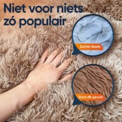 Happysnoots Hondenmand Met Rits - 80cm - Hondenbed - Donut Dog Bed - Fluffy - Grijs - Wasbaar 21 Happysnoots Hondenmand Met Rits - 80cm - Hondenbed - Donut Dog Bed - Fluffy - Grijs - Wasbaar -Hondenartikelen Serie Winkel 1200x1200 526