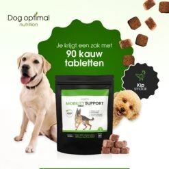 Dog Optimal Gewricht Supplement 90 Stuks - Mobility - Glucosamine Hond - Artrose - Heupdysplasie - Gewrichten - Hondensnacks - Hondenkoekjes - Hondensupplementen - Honden - Puppy - Hondenvoeding - Mankheid - HD - ED -Hondenartikelen Serie Winkel 1200x1200 58