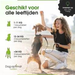 Dog Optimal Gewricht Supplement 90 Stuks - Mobility - Glucosamine Hond - Artrose - Heupdysplasie - Gewrichten - Hondensnacks - Hondenkoekjes - Hondensupplementen - Honden - Puppy - Hondenvoeding - Mankheid - HD - ED -Hondenartikelen Serie Winkel 1200x1200 59