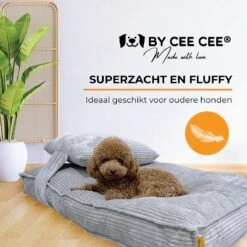 Orthopedisch Hondenkussen Grijs - Hondenmand Ribstof Premium L - Luxe Hondenbed 100x70cm - Grijs Tot 40 KG 14 Orthopedisch Hondenkussen Grijs - Hondenmand Ribstof Premium L - Luxe Hondenbed 100x70cm - Grijs Tot 40 KG -Hondenartikelen Serie Winkel 1200x1200 616