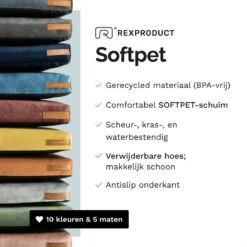 Rexproduct Hondenkussen - Hondenmand - Hondenbed Met Rits En Wasbaar - Manden & Kussens 90 X 110 CM - 0 Tot 80 Kg - SoftPet Groen 14 Rexproduct Hondenkussen - Hondenmand - Hondenbed Met Rits En Wasbaar - Manden & Kussens 90 X 110 CM - 0 Tot 80 Kg - SoftPet Groen -Hondenartikelen Serie Winkel 1200x1200 646