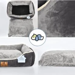 Bella & Balu Hondenbed - Verschillende Maten Voor Kleine, Middelgrote En Grote Honden | XS | Hondenbank Inclusief Verwijderbaar Honden Kussen - Pluizig, Warm, Wasbaar, Gewatteerd -Hondenartikelen Serie Winkel 1200x1200 694