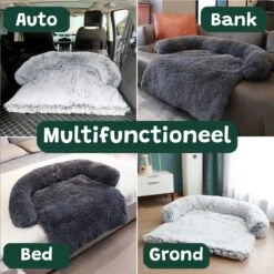 Premium Hondendeken Bank - Hondenkussens - Hondenmand Bank - Hondendeken Voor Op De Bank - Bankbeschermer - Donkergrijs -Hondenartikelen Serie Winkel 1200x1200 703