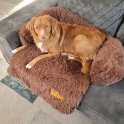 Origineel Hondendeken Voor Bank– Hondenkleed Fluffy – Pluche Hondenbed - Hondenmand Premium - Volledig Afritsbaar -Hondenartikelen Serie Winkel 1200x1200 743