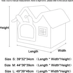 CAT Kattenmand Kattenhuis Maat M - Lekker Slapen Bed Hond Katten Huis Verwijderbare Kussen Ingesloten Pet Bed Voor Kat Kittens Puppy Pet Kat Accessoires 12 CAT Kattenmand Kattenhuis Maat M - Lekker Slapen Bed Hond Katten Huis Verwijderbare Kussen Ingesloten Pet Bed Voor Kat Kittens Puppy Pet Kat Accessoires -Hondenartikelen Serie Winkel 1200x1200 803