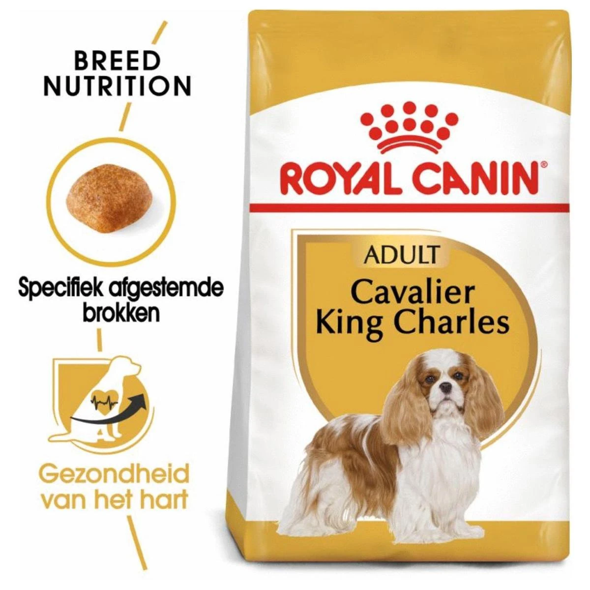 Royal Canin Cavalier King Charles Adult - Hondenvoer - 7,5 Kg 4 Royal Canin Cavalier King Charles Adult - Hondenvoer - 7,5 Kg - Afbeelding 2