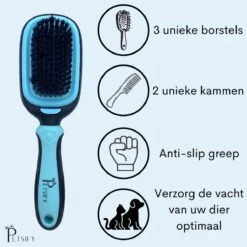 Petsify - Dierenborstel - Professionele 5 In 1 Hondenborstel - Voor Hond En Kat - Tweezijdig - Hondenkam - Kattenborstel - Kattenkam 15 Petsify - Dierenborstel - Professionele 5 In 1 Hondenborstel - Voor Hond En Kat - Tweezijdig - Hondenkam - Kattenborstel - Kattenkam -Hondenartikelen Serie Winkel 1200x1200 861