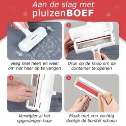 PluizenBOEF® Huisdierhaar Verwijderaar - Haarverwijderaar Voor Huisdieren - Hondenhaar - Kattenhaar - Pluizenborstel 17 PluizenBOEF® Huisdierhaar Verwijderaar - Haarverwijderaar Voor Huisdieren - Hondenhaar - Kattenhaar - Pluizenborstel -Hondenartikelen Serie Winkel 1200x1200 862