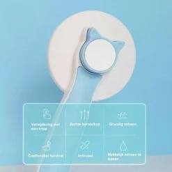 Kattenborstel - Kattenkam - Hondenborstel - Kattenhaar Verwijderaar - Haarverwijderaar Voor Huisdieren - Kattenhaar - Hondenhaar - Haarverwijderaar Voor Huisdieren - Langharig/Kortharig - Katten Accessoires - Katten - Blauwe Kleur -Hondenartikelen Serie Winkel 1200x1200 894