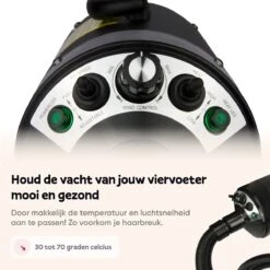 Captain Pup's Professionele Hondenföhn Met 4 Opzetstukken - Bijgeleverde Hondenborstel - Waterblazer Voor Honden - Zwart -Hondenartikelen Serie Winkel 1200x1200 896