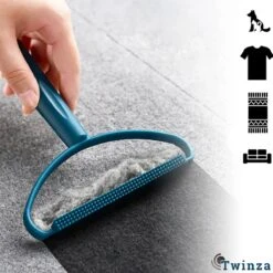 |Twinza®| Pluizenverwijderaar - Ontpluizer - Draagbare - Haarverwijderaar - Lint Remover - Verwijdert Pluisjes - Voor Tapijt - Wollen Kleding - Hondenhaarverwijderaar - Huisdieren -Hondenartikelen Serie Winkel 1200x1200 971