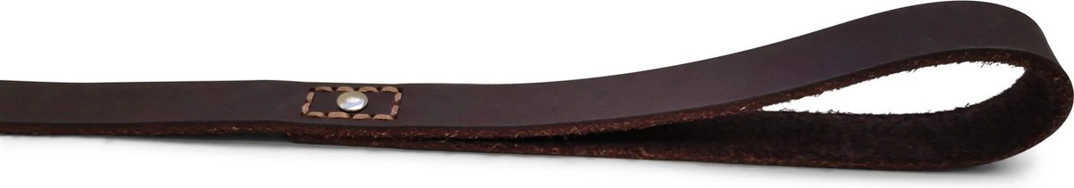 Hondenriem - 180 Cm – Bruine Riem - Leren Hondenriem Met Stiksels – 100% Volnerfleer - Hond 6 Hondenriem - 180 Cm – Bruine Riem - Leren Hondenriem Met Stiksels – 100% Volnerfleer - Hond - Afbeelding 4