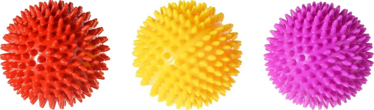 Nobleza Speelbal - Hondenspeelgoed - Piepspeelgoed - Apporteerspeelgoed - Hondenbal - Speelbal Hond - Bal Hond - Massagebal - Vinyl - 3 Stuks 4 Nobleza Speelbal - Hondenspeelgoed - Piepspeelgoed - Apporteerspeelgoed - Hondenbal - Speelbal Hond - Bal Hond - Massagebal - Vinyl - 3 Stuks - Afbeelding 2