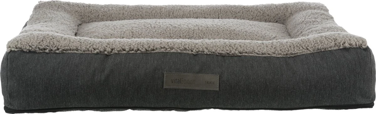 Trixie Vital - Hondenkussen Bendson - Orthopedisch - Grijs - 100X70 Cm 3 Trixie Vital - Hondenkussen Bendson - Orthopedisch - Grijs - 100X70 Cm