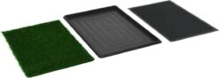 VidaXL Huisdierentoilet Met Bak En Kunstgras 76x51x3 Cm Groen -Hondenartikelen Serie Winkel 1200x429
