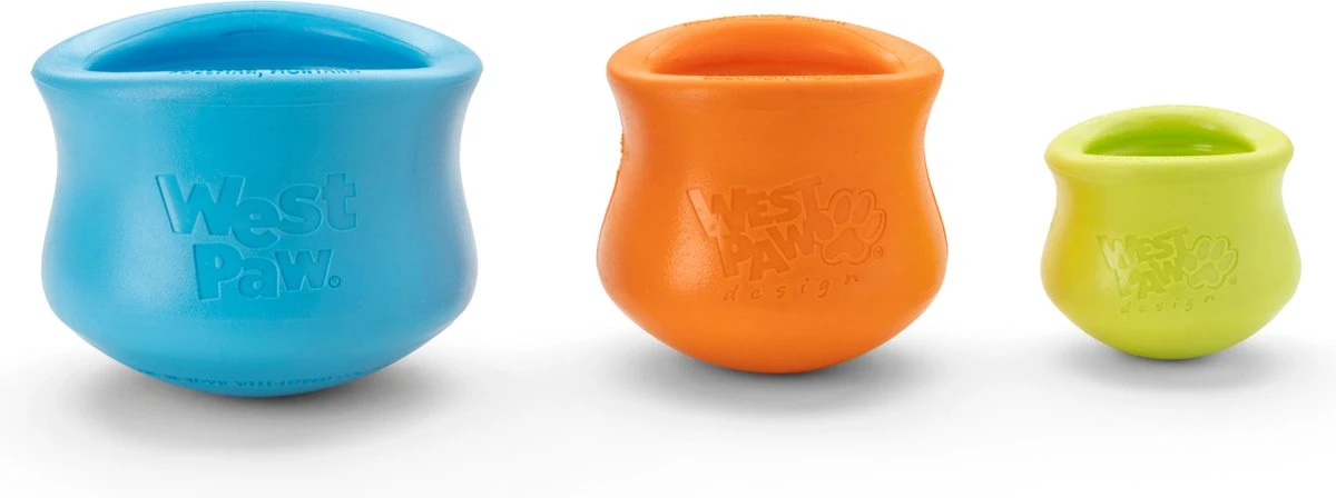 West Paw Toppl Zogoflex - Uitdagend En Sterk Speelgoed Voor Honden - Slowfeeder - Vulbaar Met Voer Of Snacks - Kleur: Groen, Maat: Large 4 West Paw Toppl Zogoflex - Uitdagend En Sterk Speelgoed Voor Honden - Slowfeeder - Vulbaar Met Voer Of Snacks - Kleur: Groen, Maat: Large - Afbeelding 2
